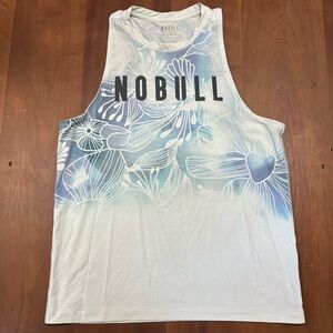 NoBull hibiscus tank women’s size medium